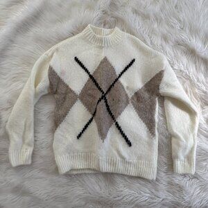 MNG Womans Cropped Sweater